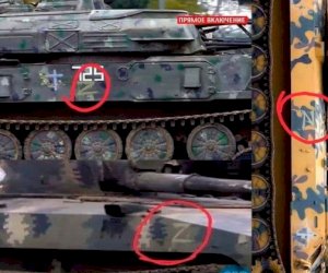    Bakıda keçirilən qələbə paradındakı “Z” işarələri...    