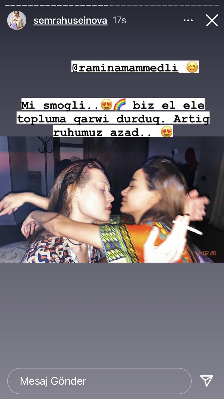Azərbaycanlı model həmcinsi ilə sevgili oldu - Fotolar Azərbaycanlı model həmcinsi ilə sevgili oldu - Fotolar