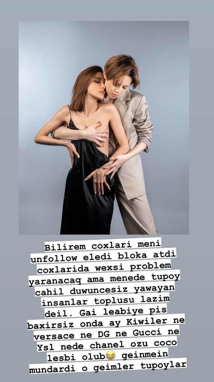 Azərbaycanlı model həmcinsi ilə sevgili oldu - Fotolar Azərbaycanlı model həmcinsi ilə sevgili oldu - Fotolar
